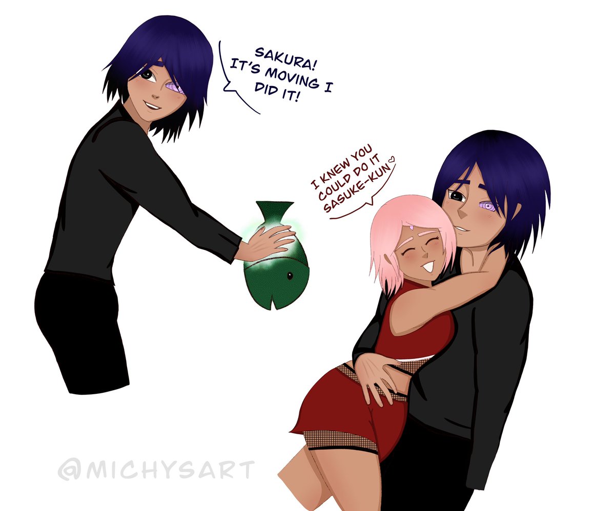 michysart's tweet photo. Sakura teaching Sasuke Medical Ninjutsu 🥰
#Naruto #サスサク #Boruto
#SSBPDay3 #SSBlankPeriod2022 #SasuSaku https://t.co/L1LW2wLDm2