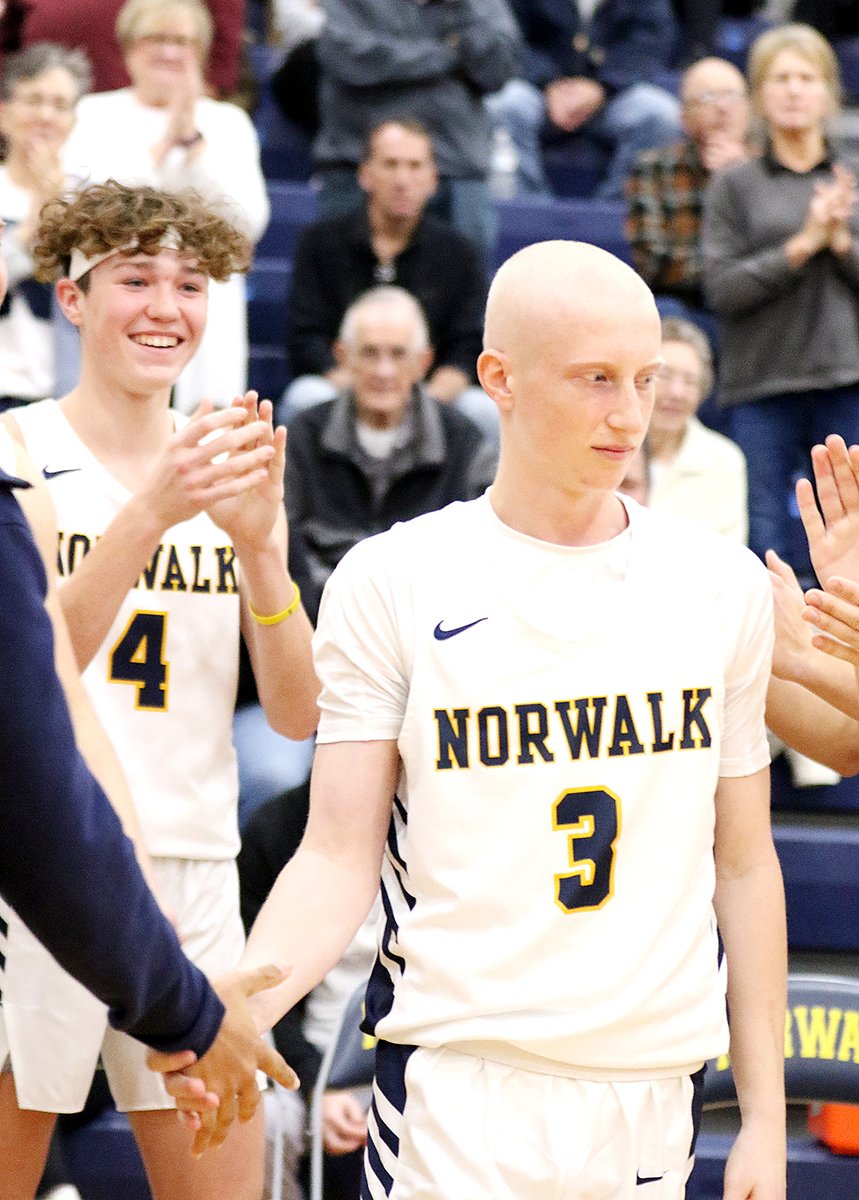 Braedyn Demuth went from a multi-sport athlete at Norwalk to a fight with cancer in just a few days. But he did not let 24 chemo/radiation treatments for Hodgkin's lymphoma get in the way of his junior seasons on the soccer and basketball teams.

My story: norwalkreflector.com/news/366766/no…