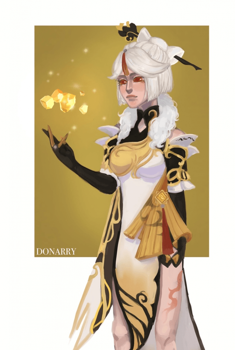 Donarryy's tweet photo. i-i love her--

#ningguang https://t.co/YrcMB0bGuN