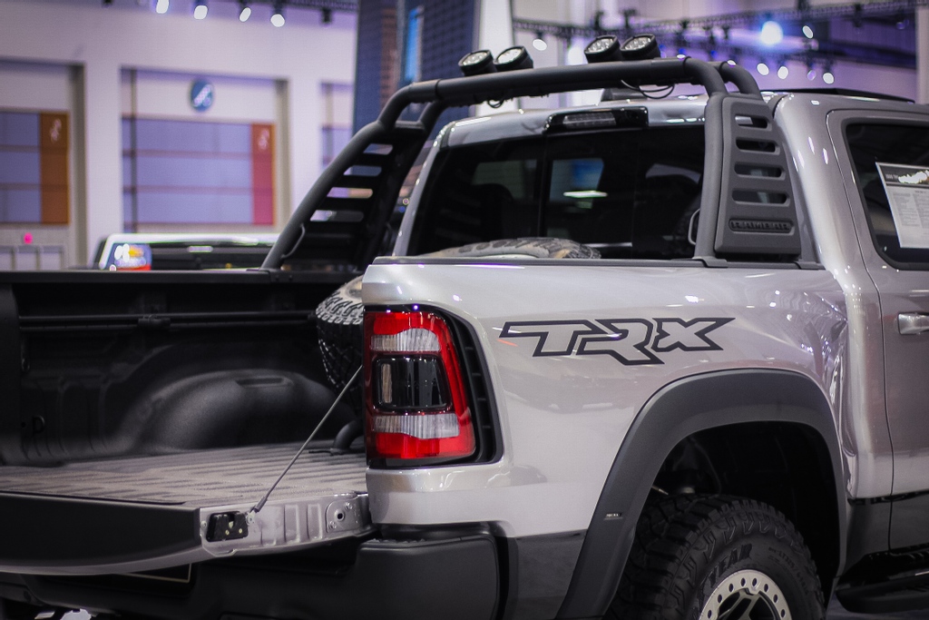 WashAutoShow's tweet photo. It may be winter but Ram is bringing the heat π₯ Featured at this yearβs auto show is the 2021 Ram 1500 TRX. You wonβt want to miss seeing this in person!
#washautoshow #dcautoshow #autoshow #carshow #washingtondc #dmvcars #carlover #ram #ramtrucks #Ram1500 #RamTRX https://t.co/8nBNYSsUmY