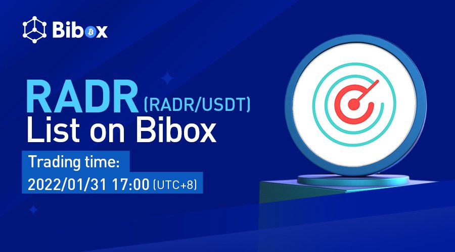 #CoinRadr will list on Bibox on 31/01/2022 at 9am UTC.
You can buy  $RADR now on #pancakeswap 
Check out our prototype
adobe.ly/3F8hDoP
Join TG: t.me/coinradrtoken
#BSC #Bitcoin 
Airdrop round 1 task
t.me/CoinRadrAirdro…