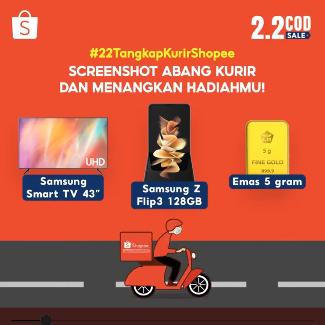 _Rima's tweet image. Bismillah.. semoga menang ya Allah #22TangkapKurirShopee #ShopeeKasihSamsungZlip3
