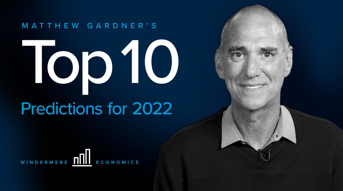 mgardnerecon's tweet photo. Will home prices continue to rise in 2022? How will the ongoing pandemic impact buying trends? Will home builders actually start building again? I answer these questions and more in my Top 10 Predictions for 2022. https://t.co/kqk6CfUkjd https://t.co/A5iQTNfTt1