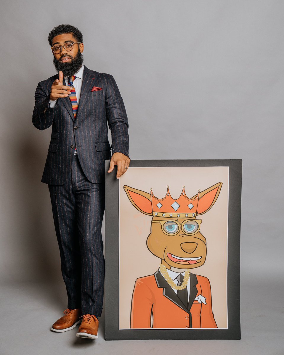This isn’t just any NFT project. It’s one in a handful of projects by a black creator. We need more representation in this space as a culture. We can organize and launch major projects too. This win is for the culture 💡✊🏾 <a href="/KangarooHeroes/">🦘Jack🦘</a>