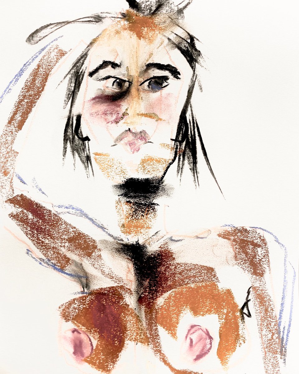 BreastArchives's tweet photo. Ka’aba (Hajar-e-aswad), the holy rock of Mecca, is known as the Mother’s Bountiful Breast. 

Art by Meagan Murphy 

#thebreastarchives #breasts #mecca #art #feminine #portrait https://t.co/aelDnomWp7