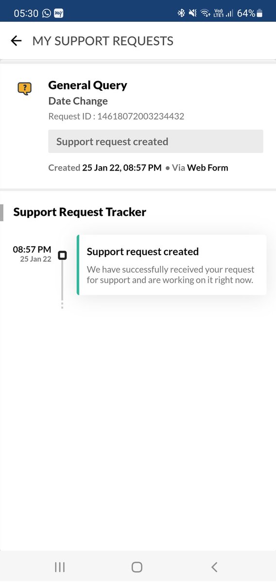JarulVora's tweet photo. @makemytripcare You are still working on it. Till when will the request be materialized? On 28th..? Ah but then you will say I have missed my flight. 

@makemytrip  @makemytripcare  would appreciate if this is resolved at the earliest. https://t.co/rWNkD9ErSE