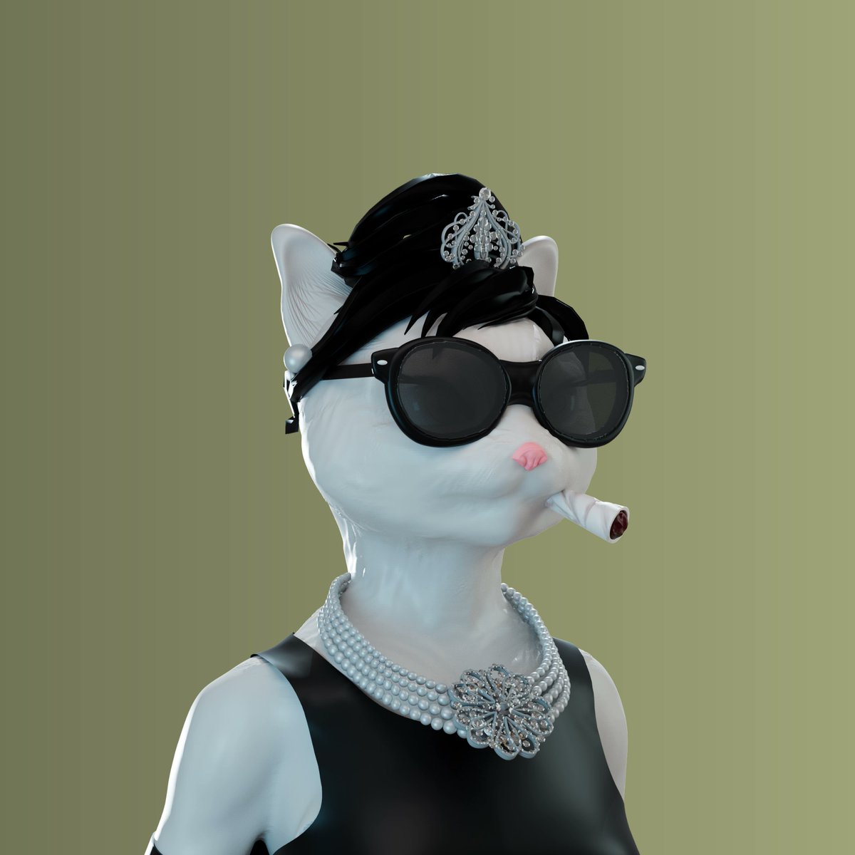 Had to have it. Not for sale. #AlgoNFT <a href="/dopecat069/">Dope Cats</a>