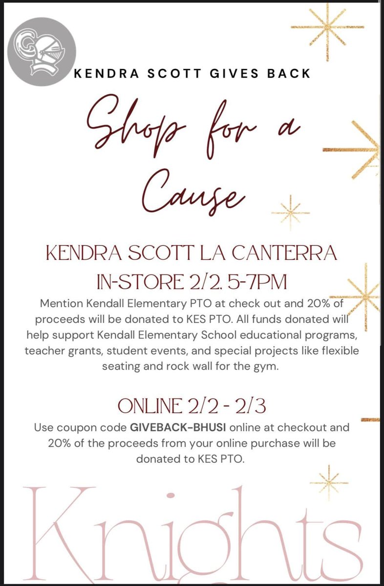 Kendall Elementary PTO tweet media