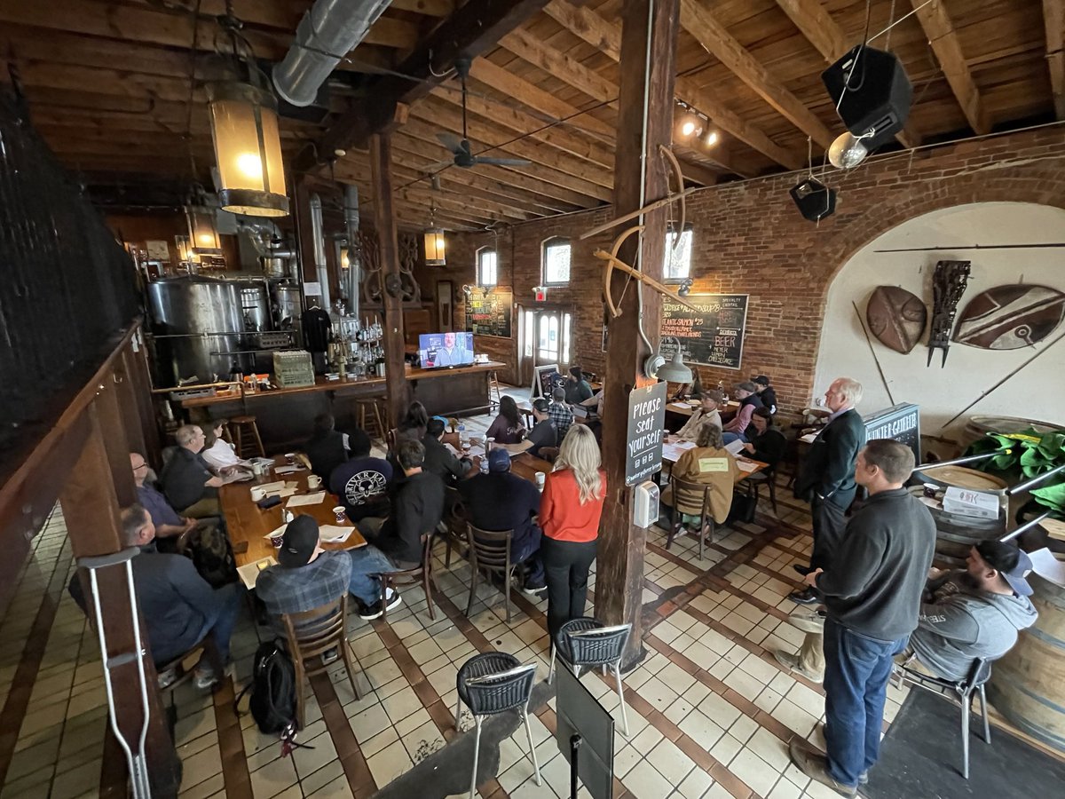 We enjoyed getting back together yesterday for our First Quarter Guild Members Meeting at <a href="/HGBrewery/">Hunter-Gatherer</a>. A special thanks to <a href="/BennettSCSenate/">Senator Sean Bennett 🌙</a> for being our special speaker! Join today, and be part of the great events planned for 2022! #craftbeer #scbeer #scbusiness