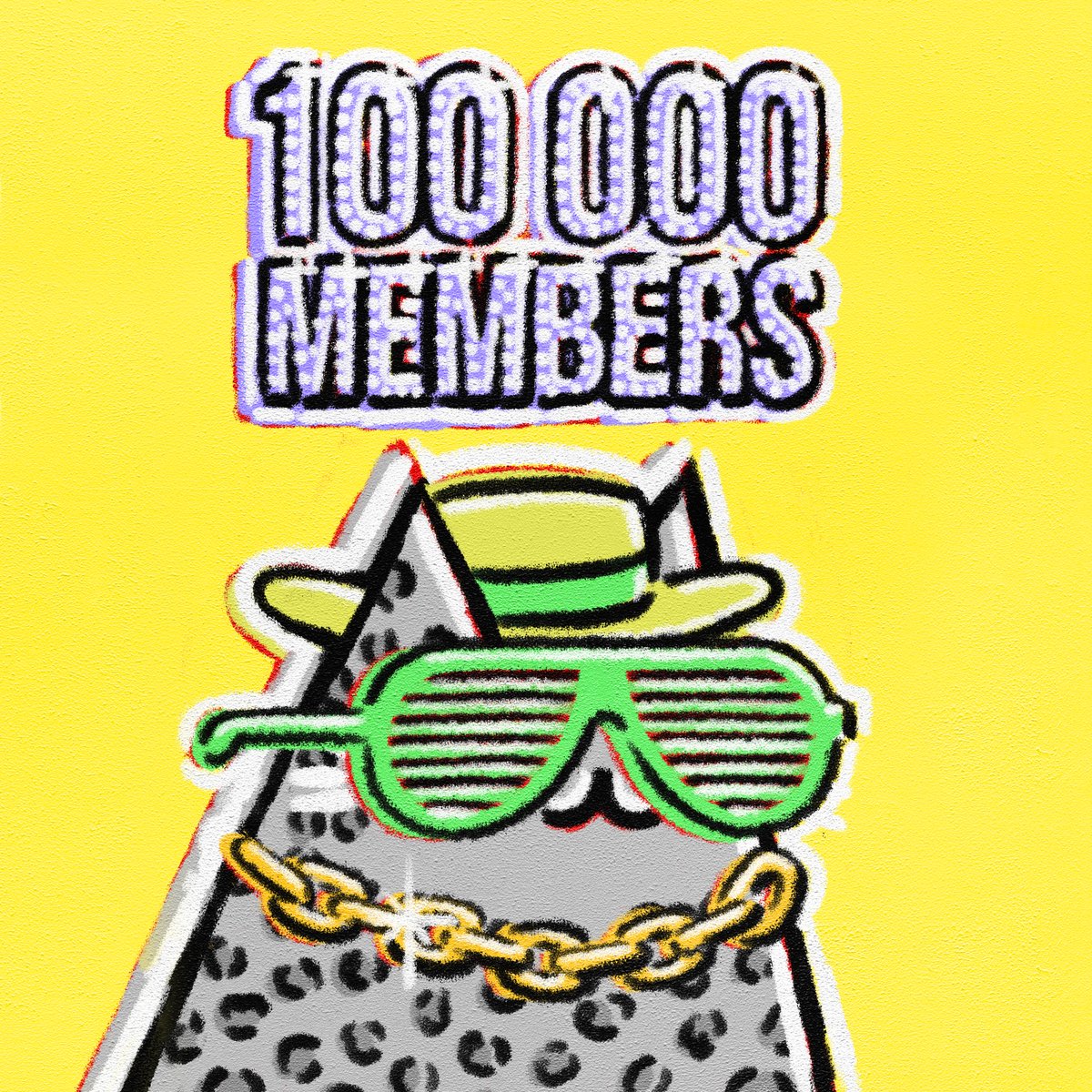 WE JUST REACHED 100,000 MEMBERS ON DISCORD!!!

50 Whitelist Spots #NFTGiveaway to Celebrate!

To enter:
✅Follow us
✅Like &amp; RT
✅Extra entry: Tag a friend
Each Tag = 1 Extra Entry

ENDING ~24 hours
#NFT #NFTs #nftart #NFTCommunity #NFTdrop #NFTartists #nftcollectors