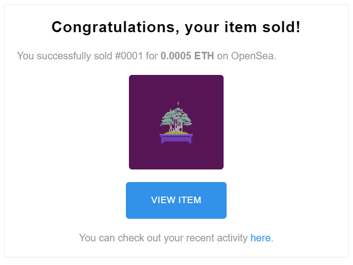 GsDsgn's tweet photo. Oh God! That feeling of seeing your first sales is incredible! For reasons beyond my control I left this wonderful world apart and today I see that a few days ago I had a wonderful surprise.

I have no words to thank you!!
#NFT #NFTProject #NFTCommmunity https://t.co/YprjaZ11KW