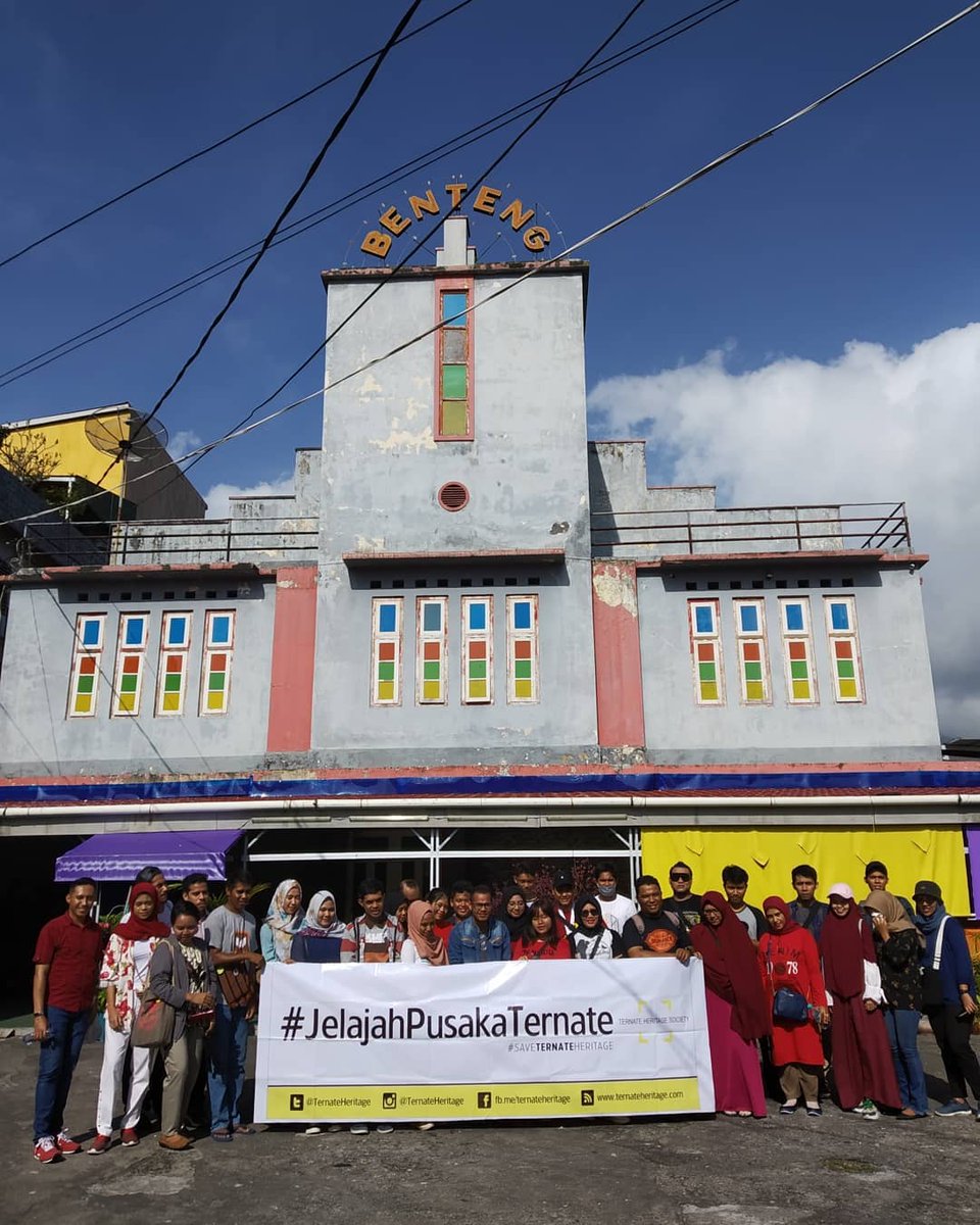 Kilas balik #JelajahPusakaTernate Ron Kampong Cina 2019: Kelenteng Thian Hou Kiong, Rumah Letnan Arab, Bioskop Colombia. #SaveTernateHeritage