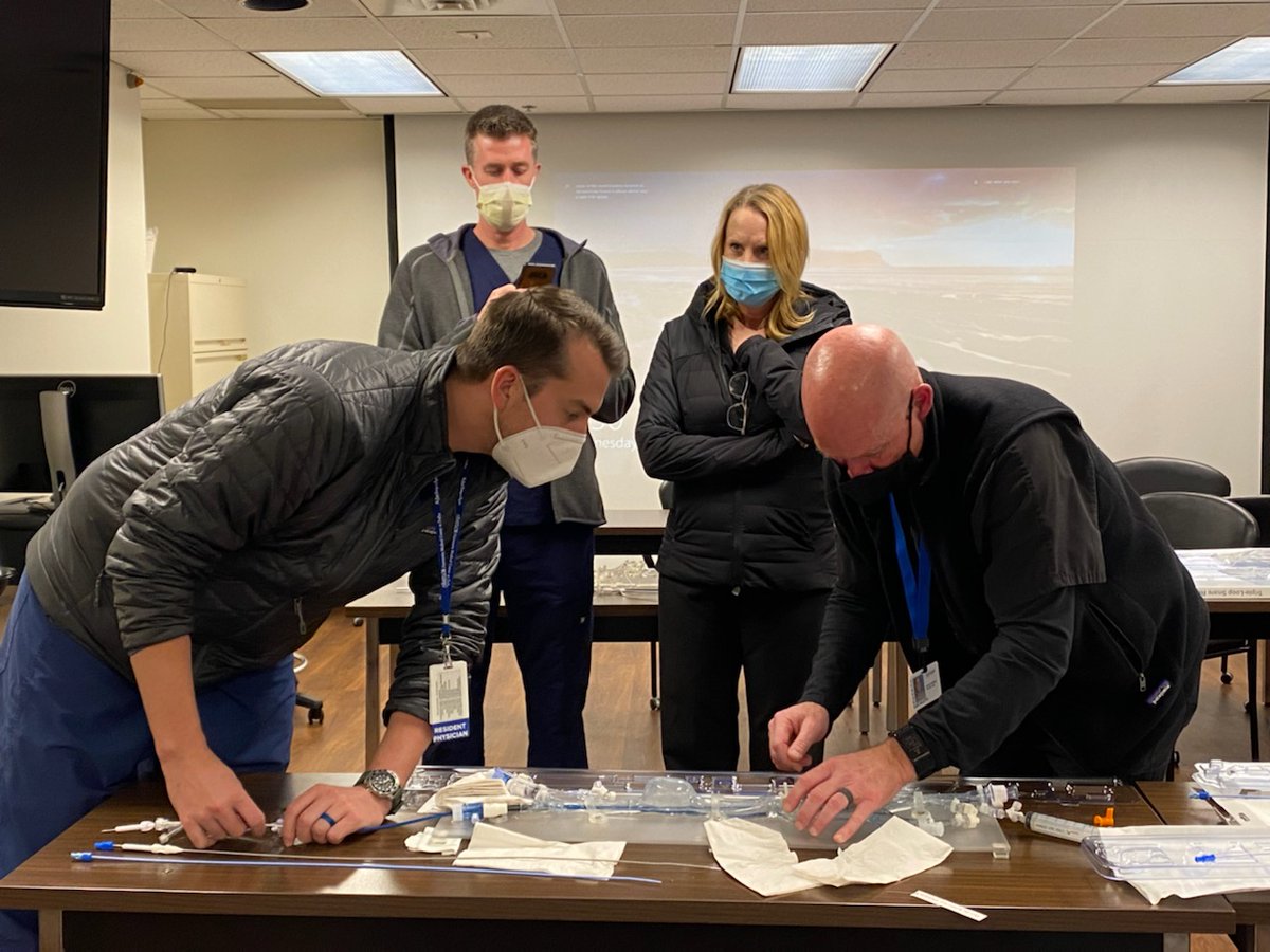 BrettBa16447173's tweet photo. Thank you BUMC for a great afternoon of TIPS &amp; IVCF Placement and Retrievals. https://t.co/yTGJOsrcU4