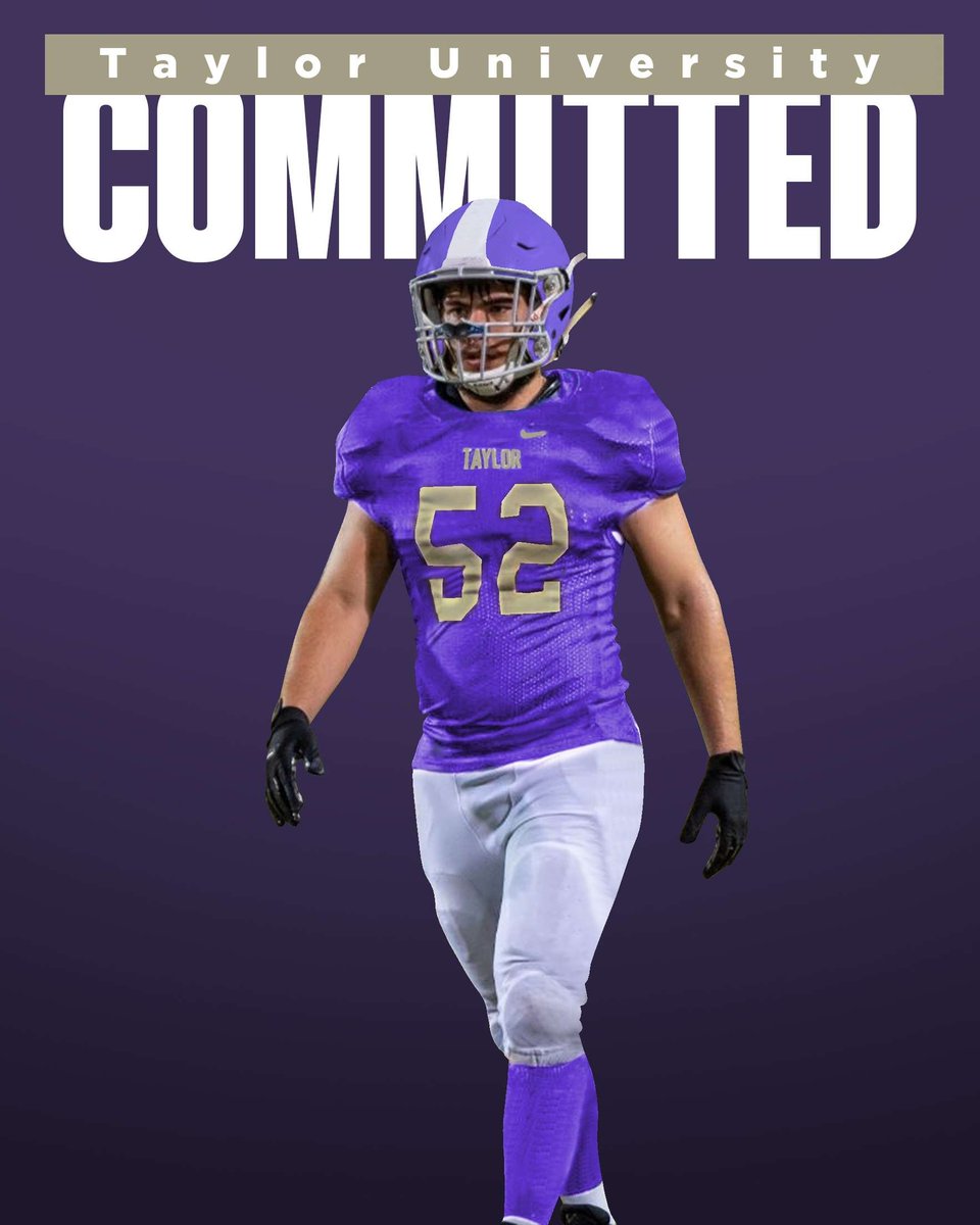 OFFICIALLY COMMITTED!!!!

Beyond blessed and honored to be a Taylor Trojan #taylortough
<a href="/Castle_Football/">Castle Knights Football</a> <a href="/Coach_Mingo/">Aaron Mingo</a> <a href="/Coach_Boddie/">Jared T. Boddie</a> <a href="/CoachPelot/">Griffin Pelot</a> <a href="/CoachTSharp/">Tobin Sharp</a> <a href="/Coach_Flannery/">Josh Flannery</a> <a href="/CoachBAnderson_/">Bailey Anderson</a> <a href="/CoachSincere/">Coach AL Gordon</a> <a href="/taylor_football/">Taylor Football</a>
