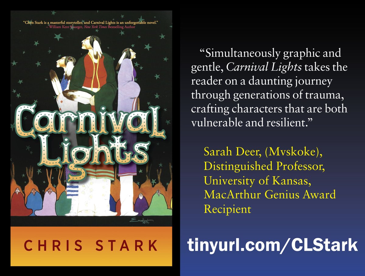 Repair_events's tweet photo. We're so excited about Chris Stark's @ChrisStark50  book, Carnival Lights!

#anishinaabe #novels #writers #indigenousart #indigenouswriting #feminist #feministwriters #native #books #racialjustice #gender #socialchange https://t.co/TH47TAx2qi