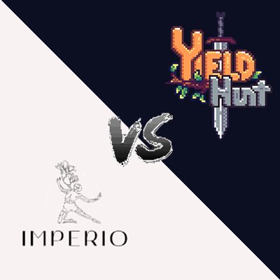 hodl_strong's tweet photo. The @Imperio_Money community has been challenged to a trivia war by @YieldHuntAVAX ๐
Community โ Community
Time: 1/27/22 at UTC 0100/8pm EST
Where:The Arena (join our #Discord) https://t.co/cKrpis6hUk
Prizes: Various amounts of #IMPR
#AVAX ย #DAO #ForkOHM #OHM #FrogNation https://t.co/9GvMFYHcdz