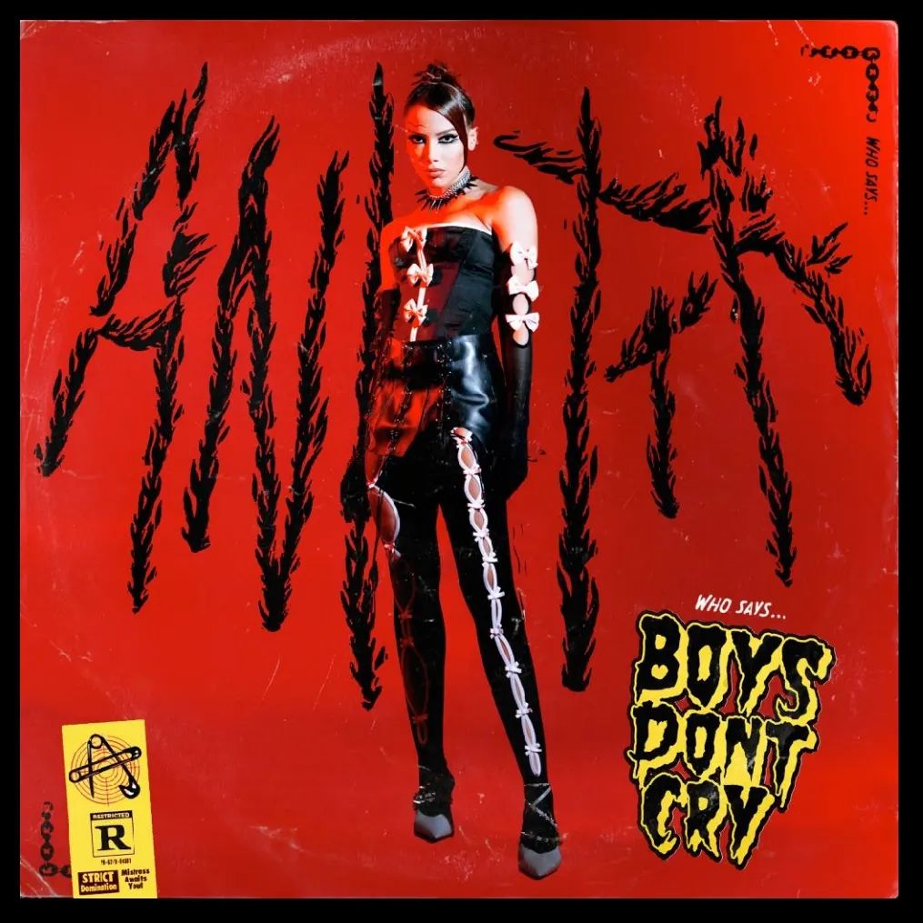 Anitta's tweet photo. BOYS DON'T CRY

Song out this Thursday 7pm EST
Vídeo out this Friday 2pm EST 

https://t.co/Er4wmSgdyh https://t.co/hcEO8hUOiK