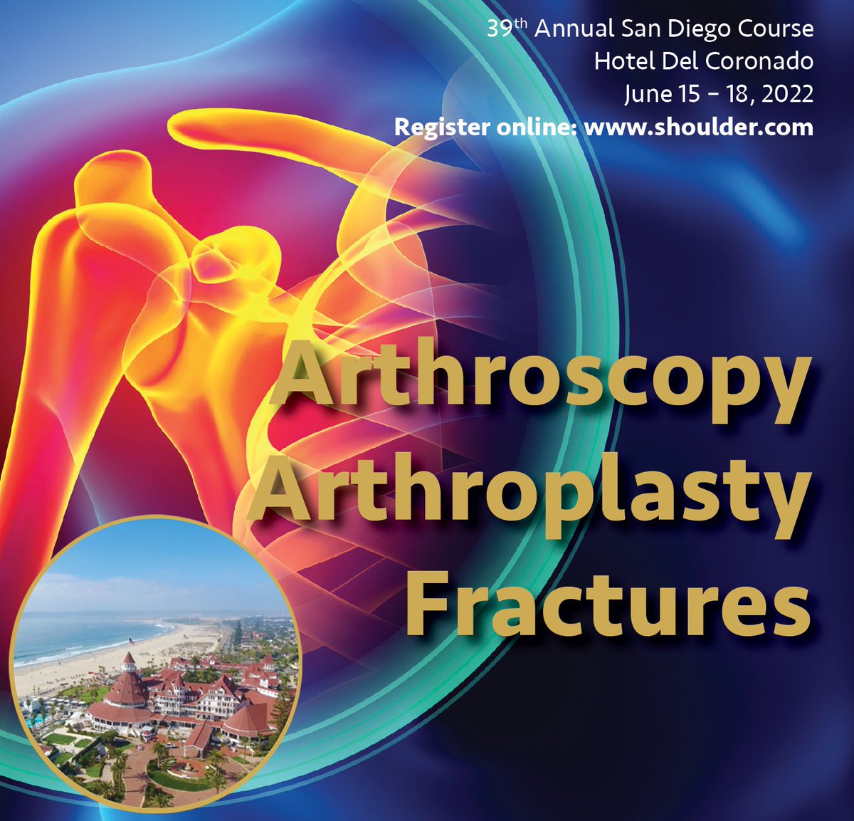 2022 San Diego Shoulder Course - Registration is open!
web.cvent.com/event/869edf11…