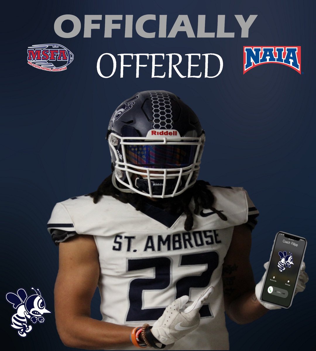 After a great call with @nolanfoleyy, I am glad to have received an offer from St. Ambrose! #gobees <a href="/MMcKay_SAU/">Matt McKay</a> <a href="/FillippSAU/">Vince Fillipp</a>