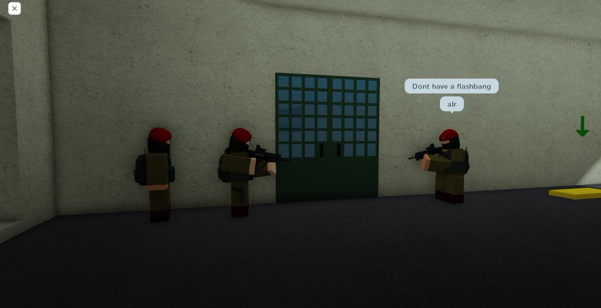 This Evening, the Paratroopers Brigade underwent a CQC training.