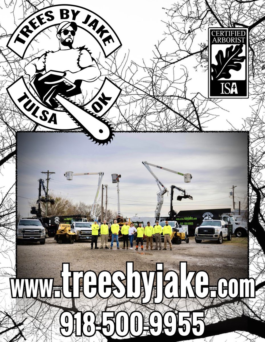 TCIA Accredited Tulsa tree service!