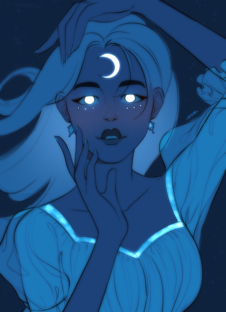 Sketch while I’m drawing portfolio 🌙