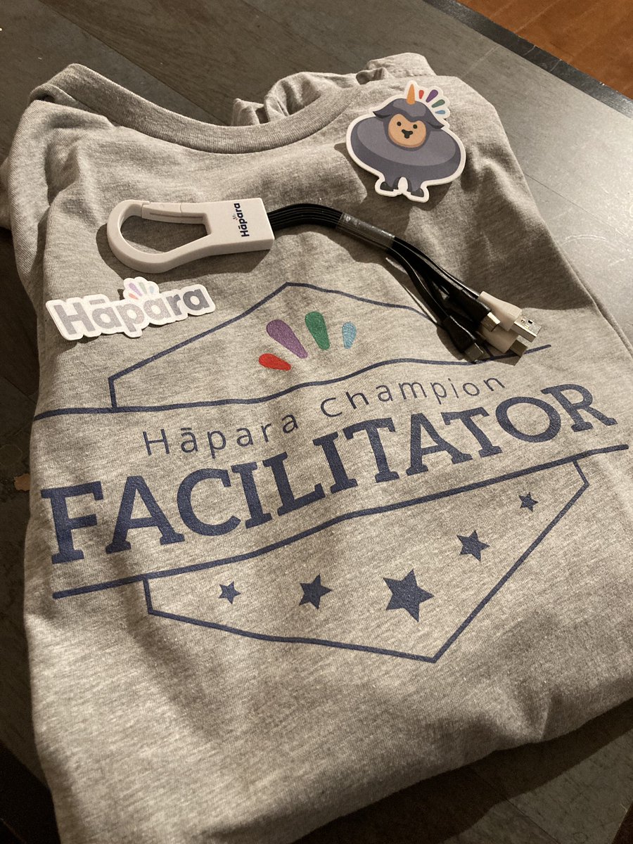 Thanks <a href="/hapara_team/">Hāpara</a> for the sweet swag and just in time to welcome our next #haparachampion cohort. Looking forward to all the collaboration and learning.