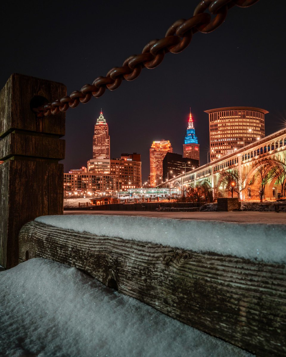 GabeWasylko's tweet photo. Wednesday Night in Cleveland, OH https://t.co/3P9nAJQ5Pb