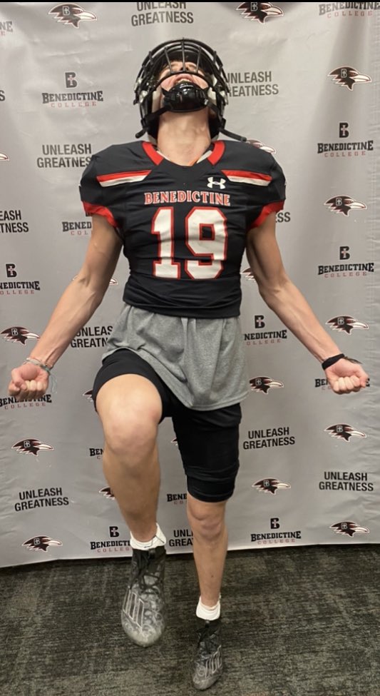 Matthew Sanford (@_matthewsanford) on Twitter photo After a great conversation with <a href="/coach_hauser/">Aaron Hauser</a> I am honored and blessed to receive an official D1 NAIA offer to further my academic and football career from Benidictine College <a href="/FootballMelissa/">Melissa Cardinal Football</a> <a href="/jruss_16/">Coach Russell</a>
<a href="/RavenFootballBC/">Benedictine Football</a> After a great conversation with <a href="/coach_hauser/">Aaron Hauser</a> I am honored and blessed to receive an official D1 NAIA offer to further my academic and football career from Benidictine College <a href="/FootballMelissa/">Melissa Cardinal Football</a> <a href="/jruss_16/">Coach Russell</a>
<a href="/RavenFootballBC/">Benedictine Football</a>