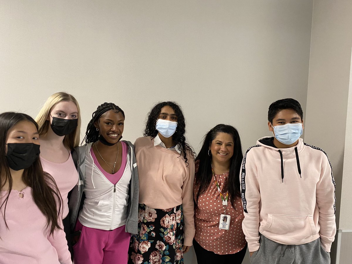 We wear Pink on Wednesdays . Why not have a little fun every now and then?