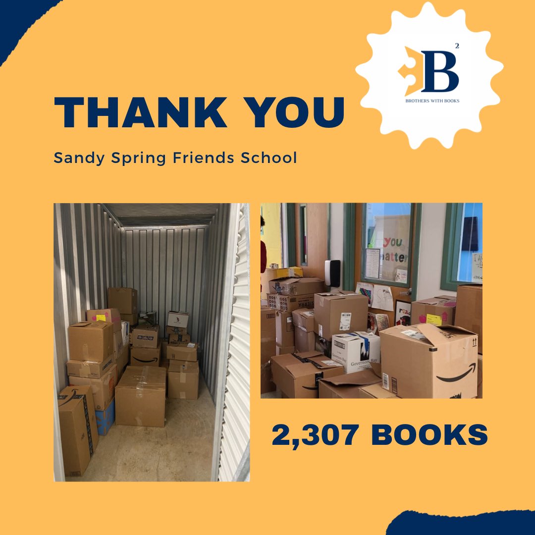 BrosWBooks's tweet photo. We are still shouting a big thank you to all PA &amp; US volunteers and everyone @ssfs_springers who donated last week in honor of MLK Day of Service! https://t.co/IXeJw1iNZp