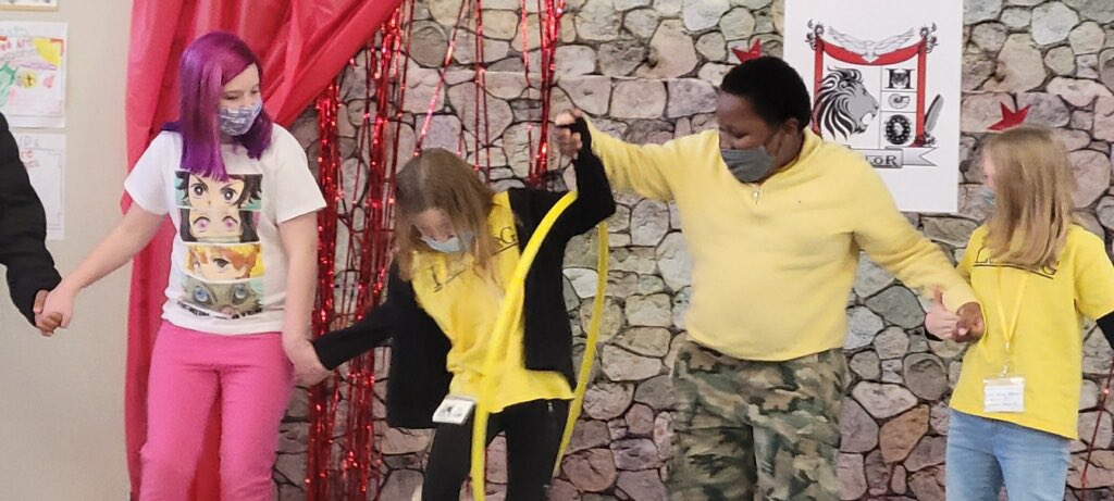DrJillWright's tweet photo. Another successful Family Day in the books! We focused on Win-Win, and had Houses do a hula-hula challenge for their House Assemblies. Hekima took top points today! @KGardnerAP #hpsdtigers #hekima #valor #odnos #luxemburg #togetherweroar @TheLeaderinMe https://t.co/duQMwdP65g