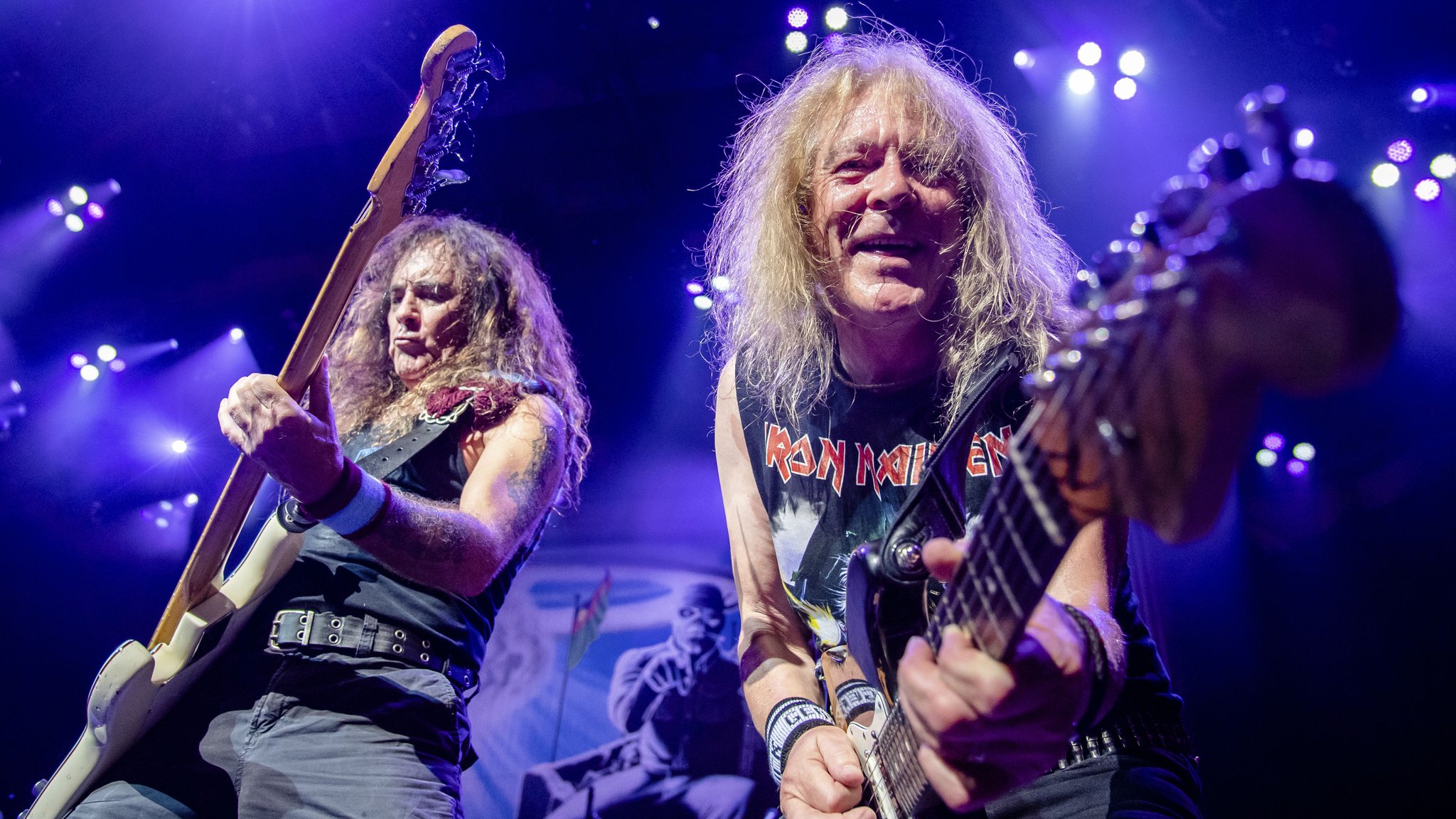 Happy 65 birthday to the amazing Iron Maiden guitarist Janick Gers! 