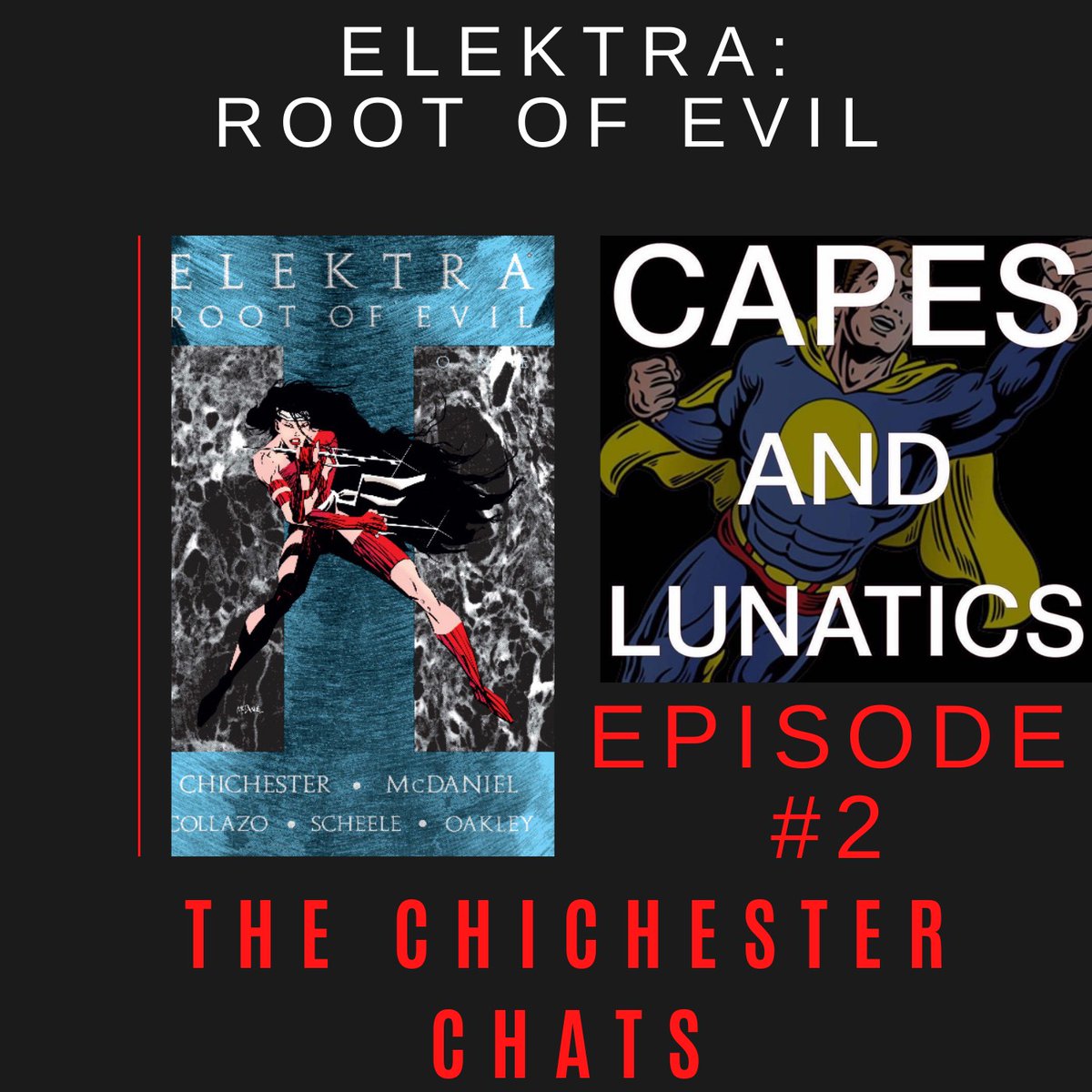The Chichester Chats Episode #2 tinyurl.com/5upc3w9v @Nightwingpdp and <a href="/LilithHellfire/">Lilith Hellfire</a> talk to .<a href="/dgchichester/">D.G. Chichester</a> about his #Elektra: Root of Evil miniseries. #Daredevil