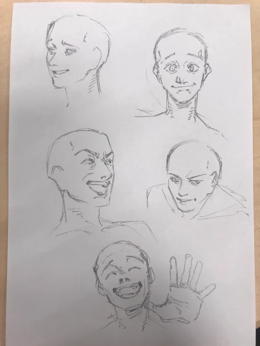 いろんなえがお
#らくがき 