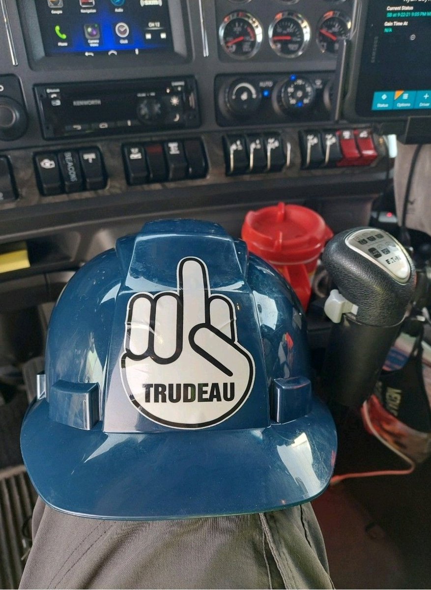TruckinEh's tweet image. My new @QuickDickMcDick toque arrived. Fits perfectly under the hard hat too.