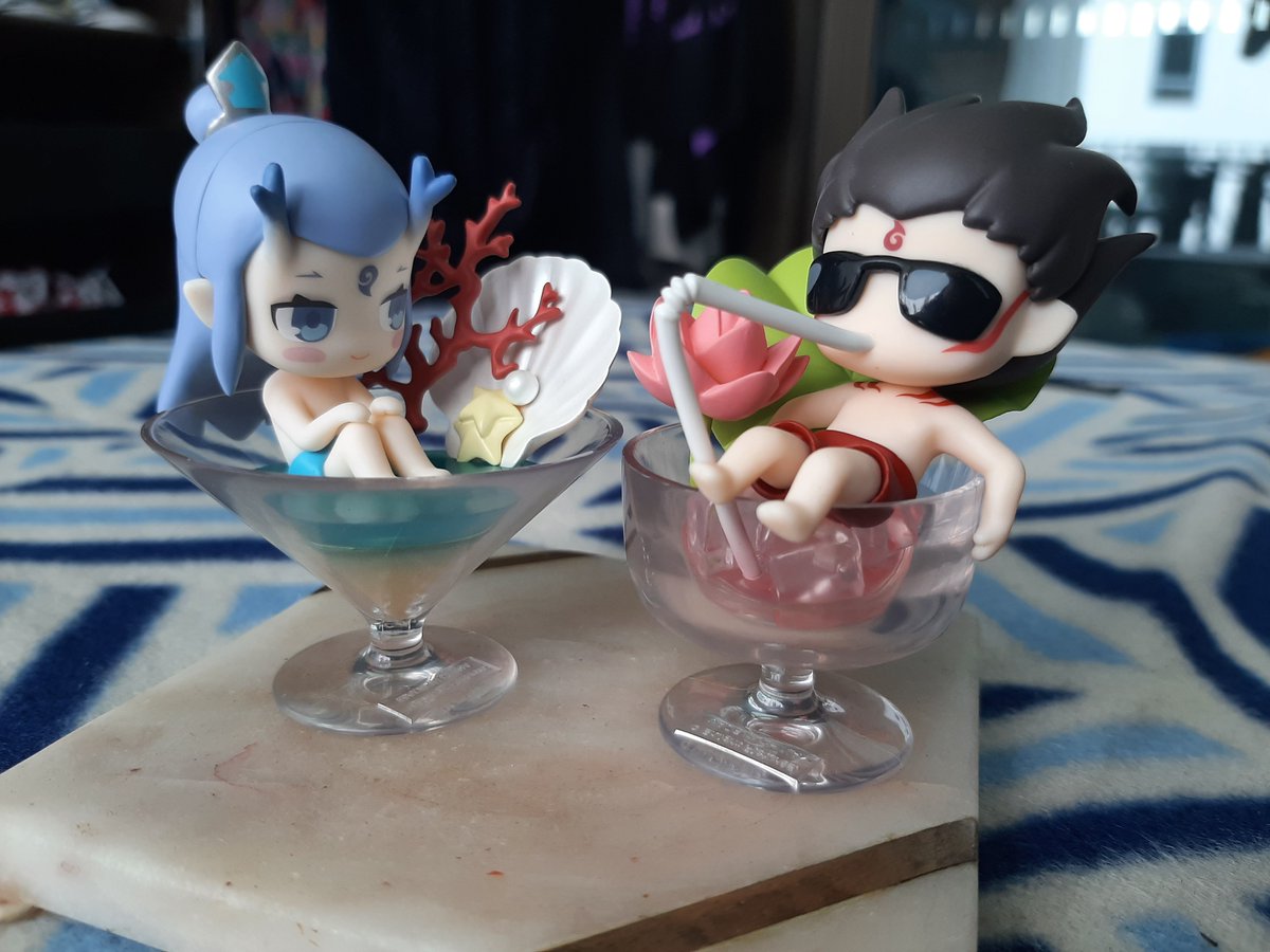 ohhhhhh OHHHHHHHH they are so ridiculously cute!!!!!!!! 🥺💕 #oubing #aobing #nezha