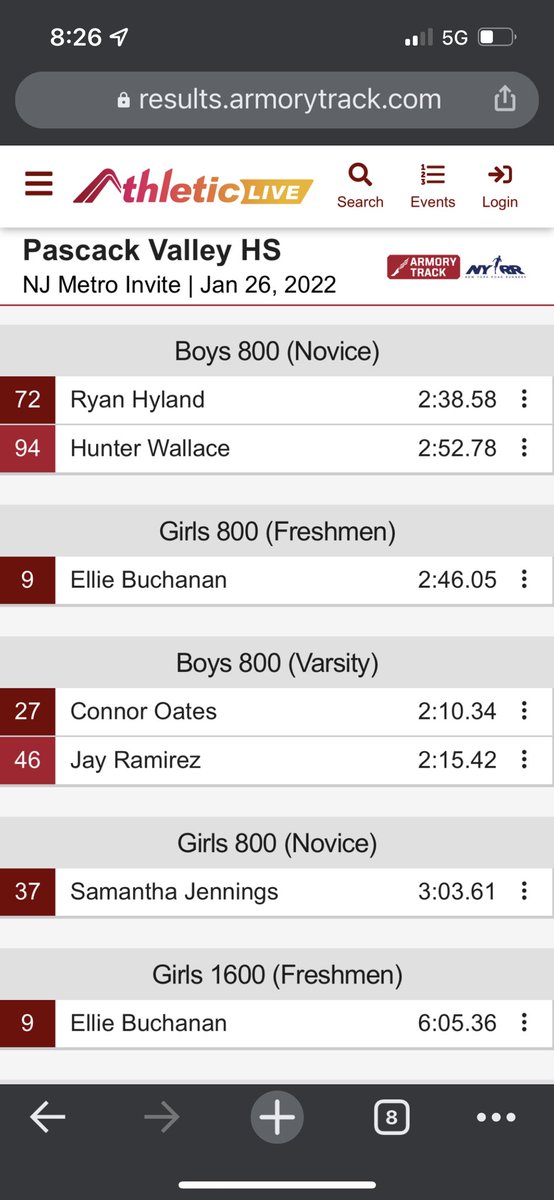 Pascack Valley T&F tweet media