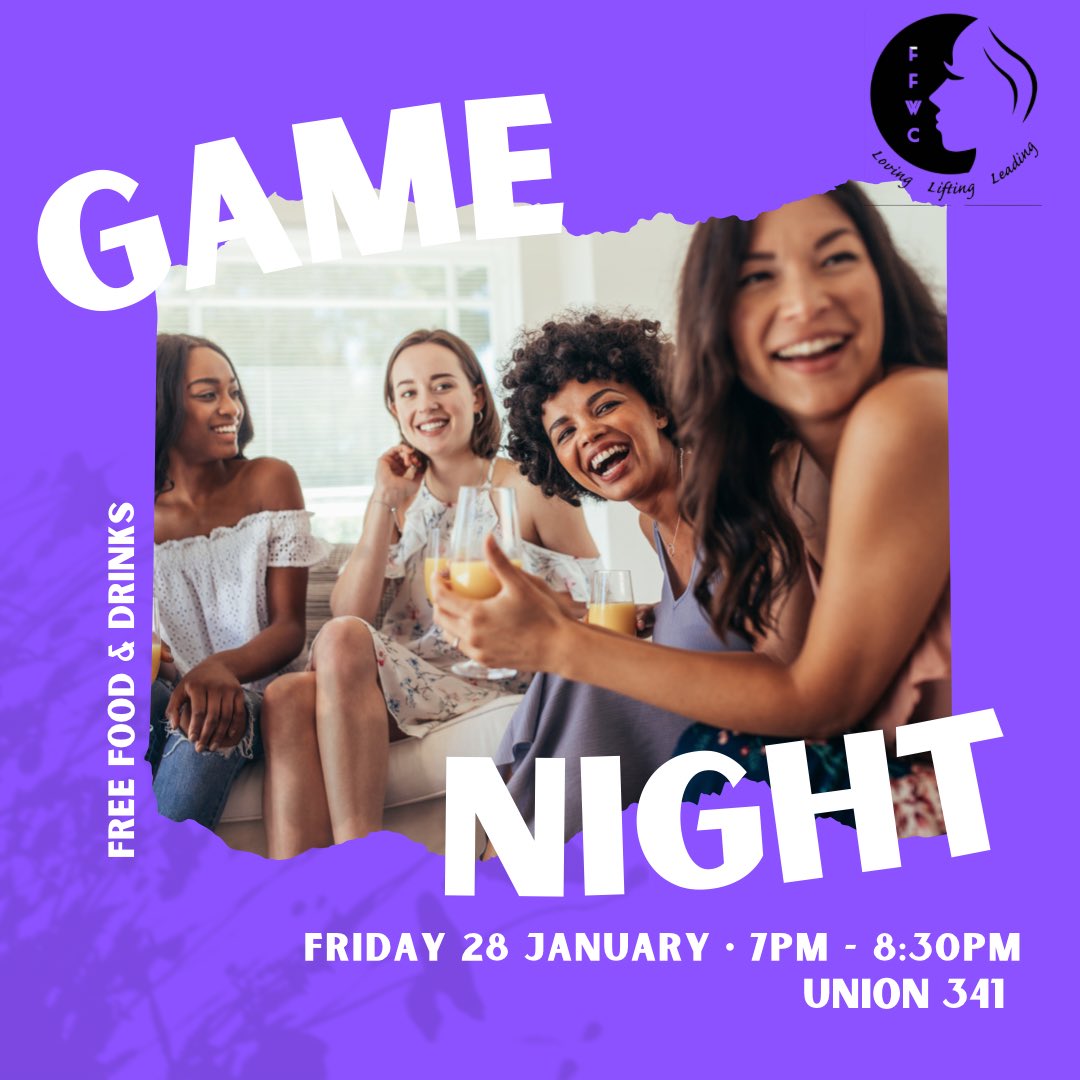 FFW_UNT's tweet photo. Hey ladies,

We are back and super excited for this semester. Join us this Friday at 7pm to learn more about our organization, meet new people and have fun!!!
.
.
You don’t want to miss out on this !!
Share this with your friends 🤗

#gamenight #untactivities #getinvolved https://t.co/6GIO4olf6B