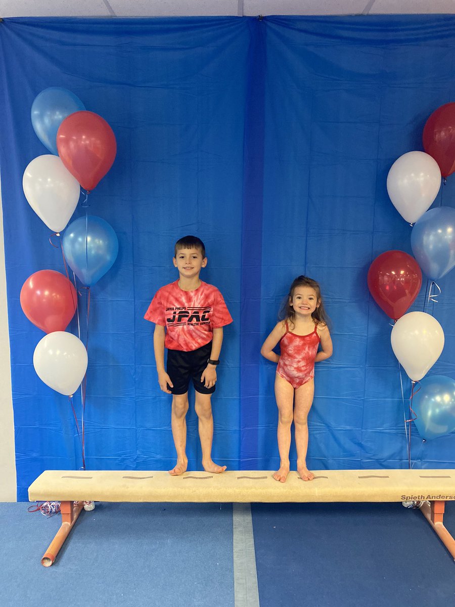 coachMann9's tweet photo. my favorite gymnasts 🤸‍♀️ #BrodyDavid #AriaRose #MANNions https://t.co/h5zWCHirLj