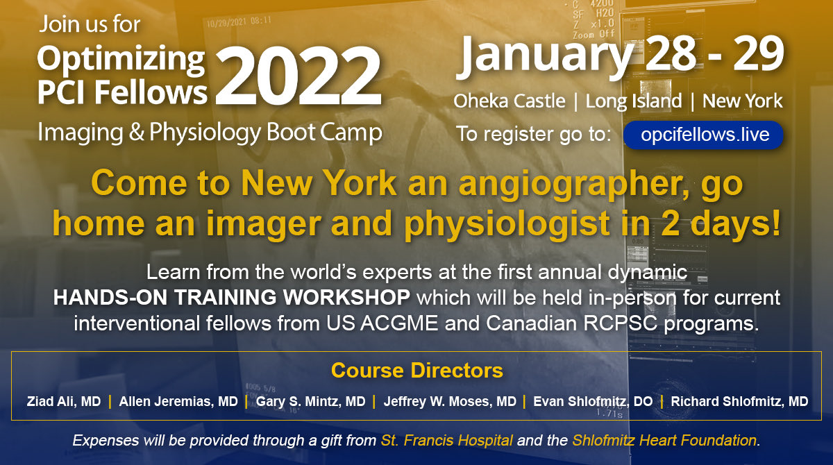 DKarmpaliotis (@dkarmpaliotis) on Twitter photo Join a world renowned faculty for hands on educational session on all imaging and physiology modalities. Bonus: fire side chats with faculty Friday evening <a href="/DrAllenJ/">Allen Jeremias</a> <a href="/ajaykirtane/">Ajay Kirtane</a> <a href="/ziadalinyc/">Ziad Ali</a> <a href="/ESHLOF/">Evan Shlofmitz</a> <a href="/JWMoses/">Dr. Jeffrey W. Moses</a> Join a world renowned faculty for hands on educational session on all imaging and physiology modalities. Bonus: fire side chats with faculty Friday evening <a href="/DrAllenJ/">Allen Jeremias</a> <a href="/ajaykirtane/">Ajay Kirtane</a> <a href="/ziadalinyc/">Ziad Ali</a> <a href="/ESHLOF/">Evan Shlofmitz</a> <a href="/JWMoses/">Dr. Jeffrey W. Moses</a>
