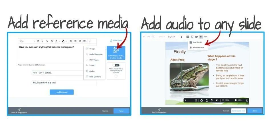 Julie_Cobb's tweet image. A6: A strategy to support diverse learners w/ @Nearpod is using reference media in my Activities and adding audio to my slides. I try to consider what Ss might need if I’m not standing there such as extra support, encouragement, or enrichment resources. #Nearpodchat #tis2Learn