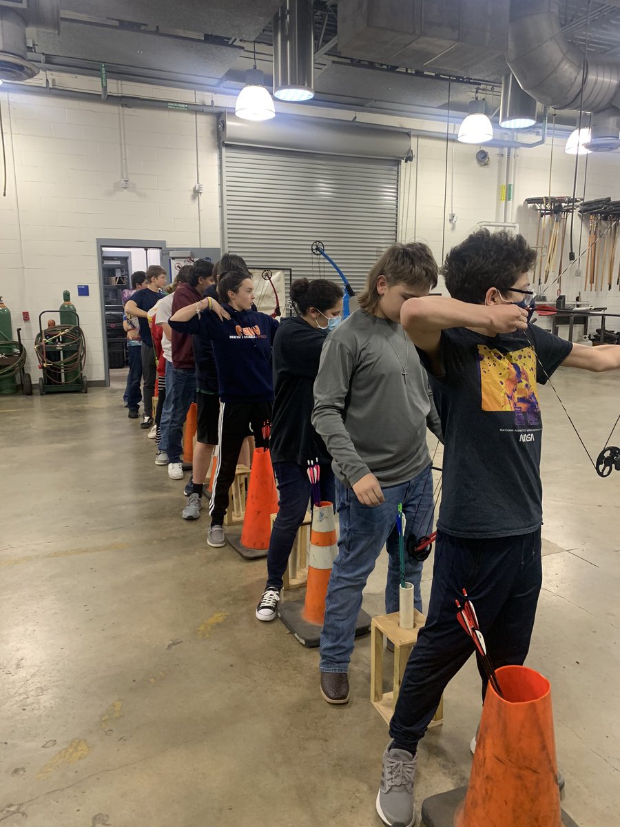 georgetownffa's tweet photo. @georgetownffa &amp; @evhsffa Archery Teams competed in the State Archery Qualifying Shoot. FFA Members scores will be submitted to the state level, to see if they qualify for the State Archery Tournament in March🏹

@GeorgetownHS @Mr_B_Johnson @DavinVogler @CTEShrek @GeorgetownISD https://t.co/Cbr0knP1WC