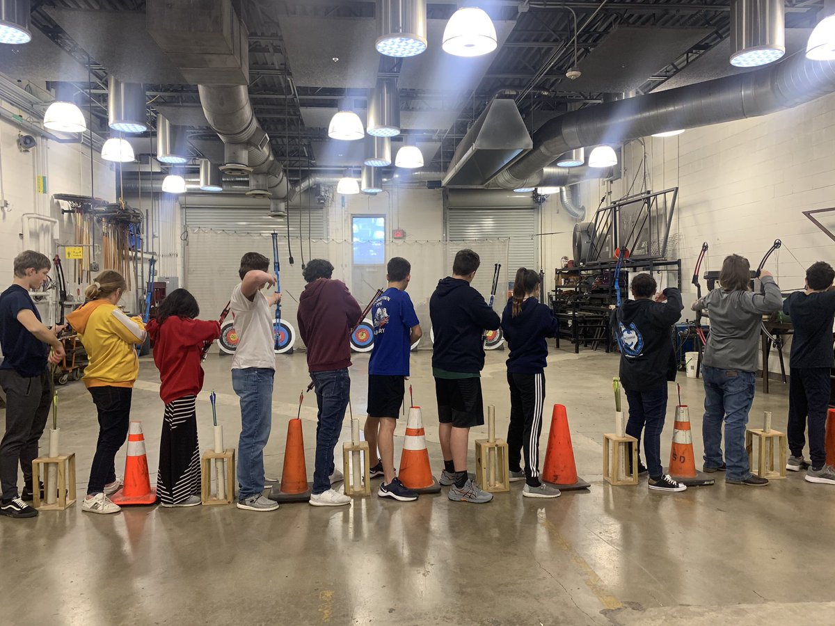 georgetownffa's tweet photo. @georgetownffa &amp; @evhsffa Archery Teams competed in the State Archery Qualifying Shoot. FFA Members scores will be submitted to the state level, to see if they qualify for the State Archery Tournament in March🏹

@GeorgetownHS @Mr_B_Johnson @DavinVogler @CTEShrek @GeorgetownISD https://t.co/Cbr0knP1WC