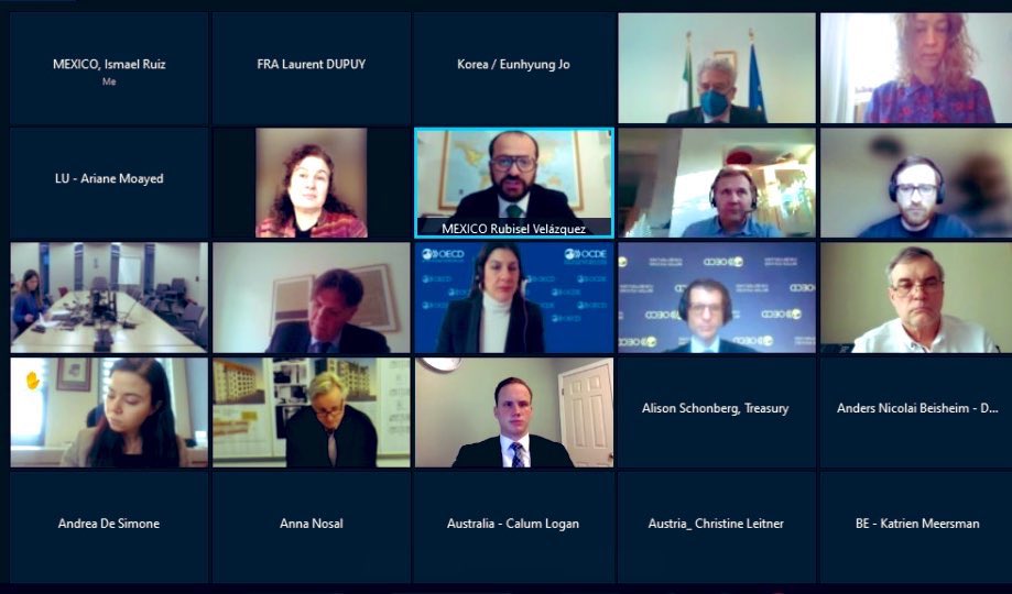 Rubisel_V's tweet photo. México participa en las reuniones técnicas del Foro Global sobre Exceso de Capacidad de Acero #GFSEC en su inicio de actividades para 2022. #OCDE #OECD @SE_mx 🇲🇽 https://t.co/IkHz1Edv6m