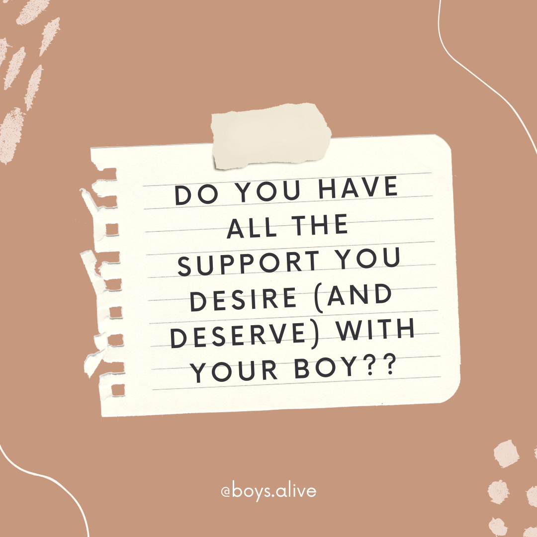 Decoding Your Boy: Less Yelling, More Connecting IS me - coaching you and teaching you - walking alongside you as you implement new ways to be with your boys.  

It is YOU - surrounded by a community of like-minded parents encouraged and supported as you practice implementing new