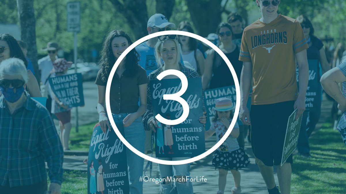 OR_RTL's tweet photo. Three days until we get to gather at the steps of the Oregon State Capitol and let it be known that Oregonians value life. Grab a friend, bundle up, and join us at 2:30 p.m. on January 29th!
Visit https://t.co/W7qhp2lEOA for more information!
.
.
.
#OregonMarchForLife https://t.co/OoIgZRq2Hn