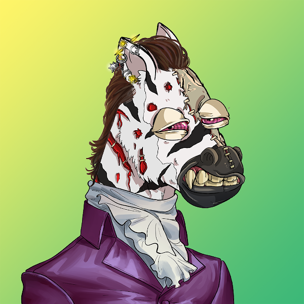 staks202WDC's tweet photo. Ahhh I pulled a LEGENDARY in my @ZombieZebrasNFT Mint!! I am SO HYPE!!! I LOVE PRINCE!!! This is perfect!!! Get in while you can people! #InfectTheHerd #ZombieZebras 

Zebras where yall at?? https://t.co/JkexDiVOMK