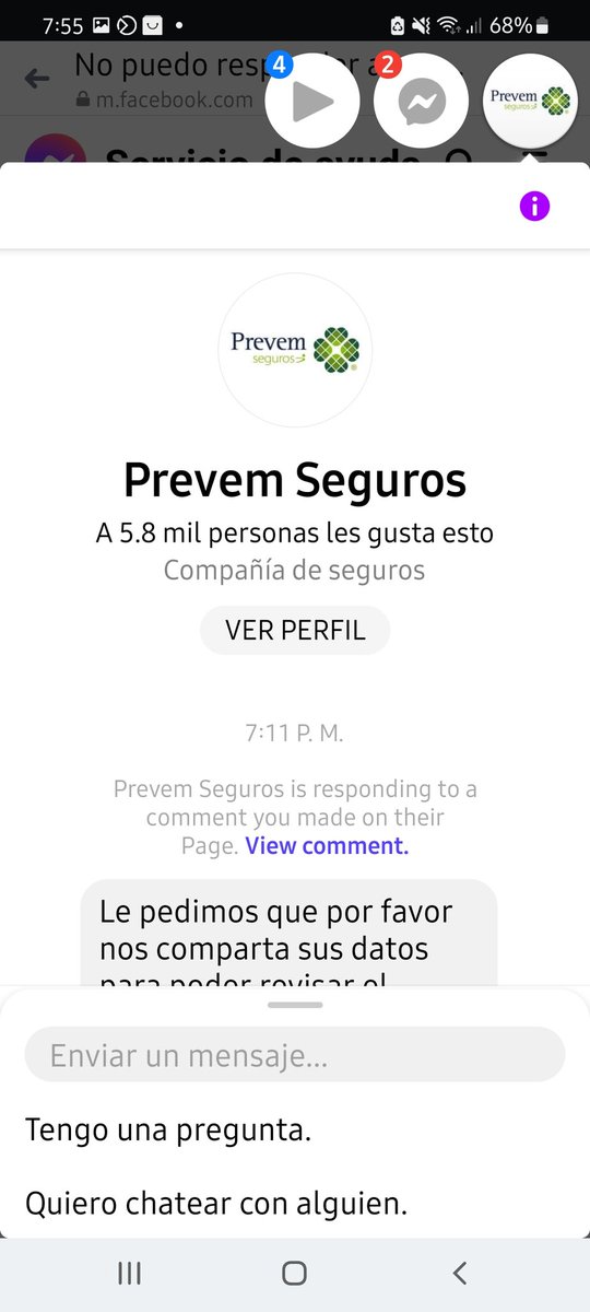 Directivo_Pro's tweet photo. Cómo ven que @PREVEMseguros ya me bloqueó de facebook por decirles que no pagan los honorarios médicos después de 2 meses @CondusefMX https://t.co/OEQTvOHuIA