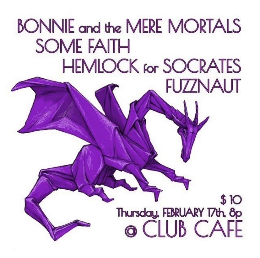 Catch us doing our thing at <a href="/ClubCafeLive/">Club Cafe</a> on February 17th with the excellent <a href="/somefaith666/">Some Faith</a> <a href="/ForHemlock/">Hemlock For Socrates</a> @fuzznautdoom ticketweb.com/event/bonnie-a…